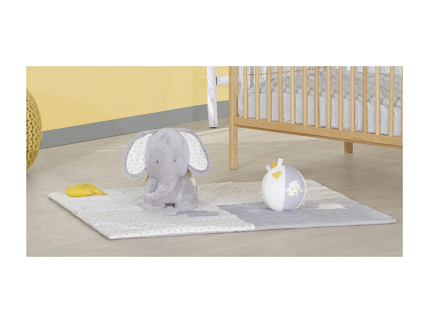 Tapis d'activités 96cm en polyester Multicolore ELI & ZELI - BabyPrice