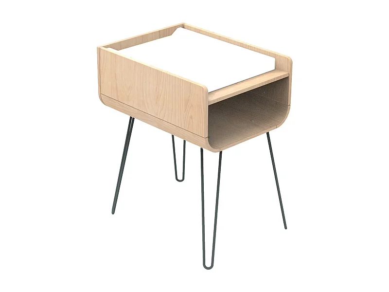 Table à langer pieds métal BAMBIN - Sauthon Original