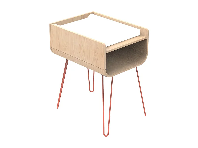 Table à langer pieds métal BAMBIN - Sauthon Original