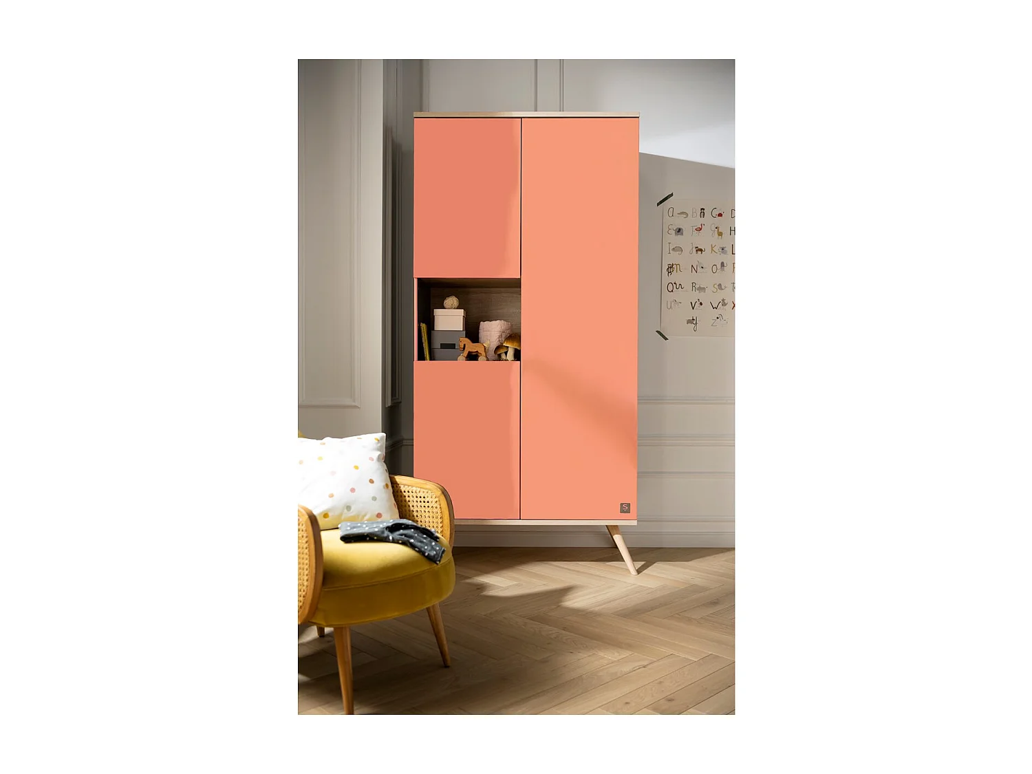 Armoire 3 portes 1 niche BOREALE - Sauthon Original