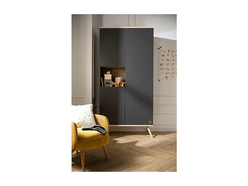 Armoire 3 portes 1 niche BOREALE - Sauthon Original