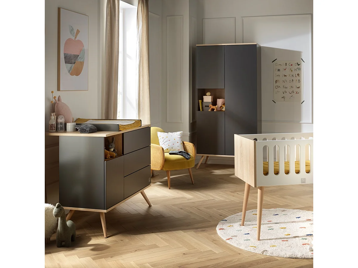 Armoire 3 portes 1 niche BOREALE - Sauthon Original