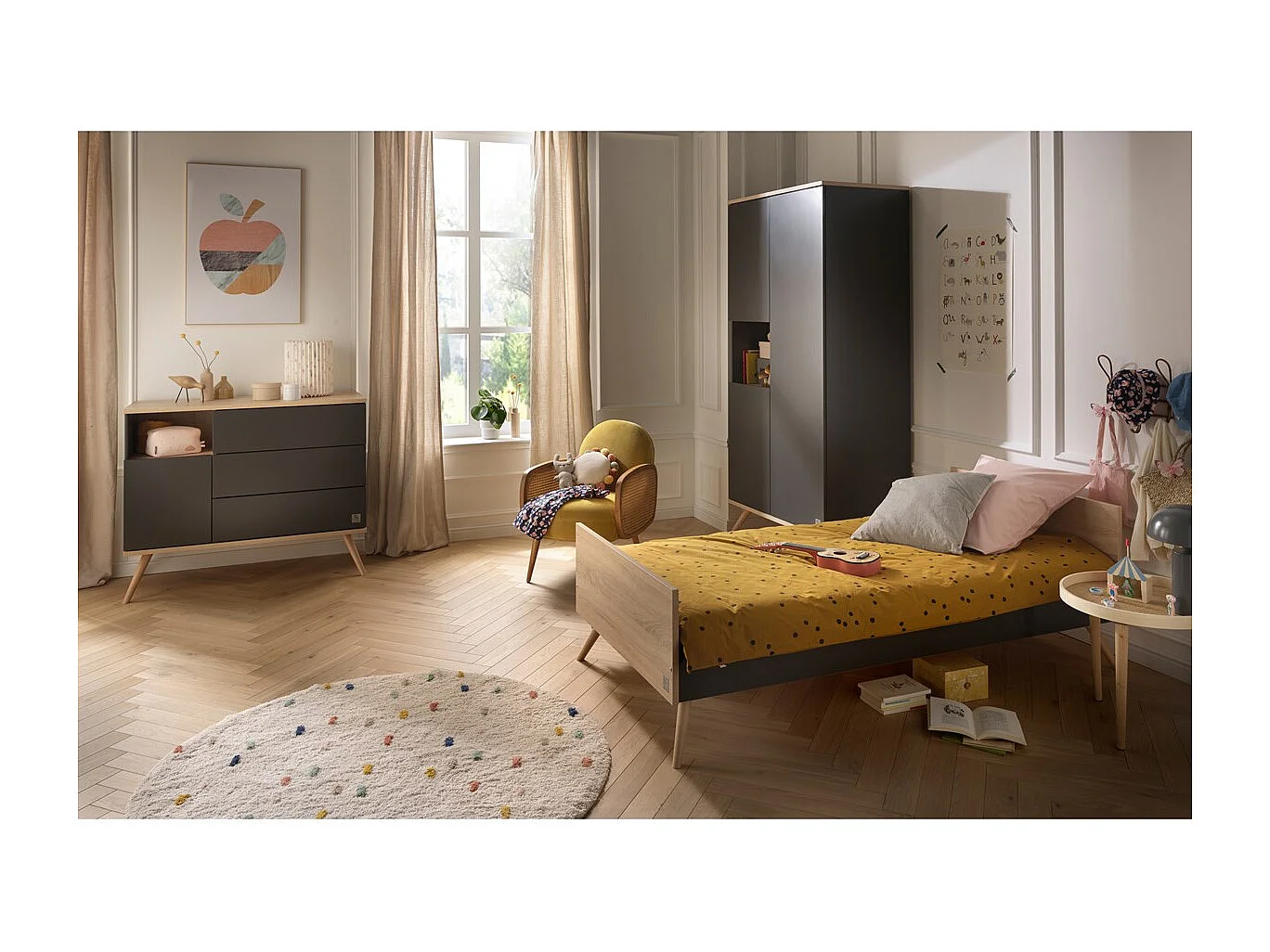 Armoire 3 portes 1 niche BOREALE - Sauthon Original