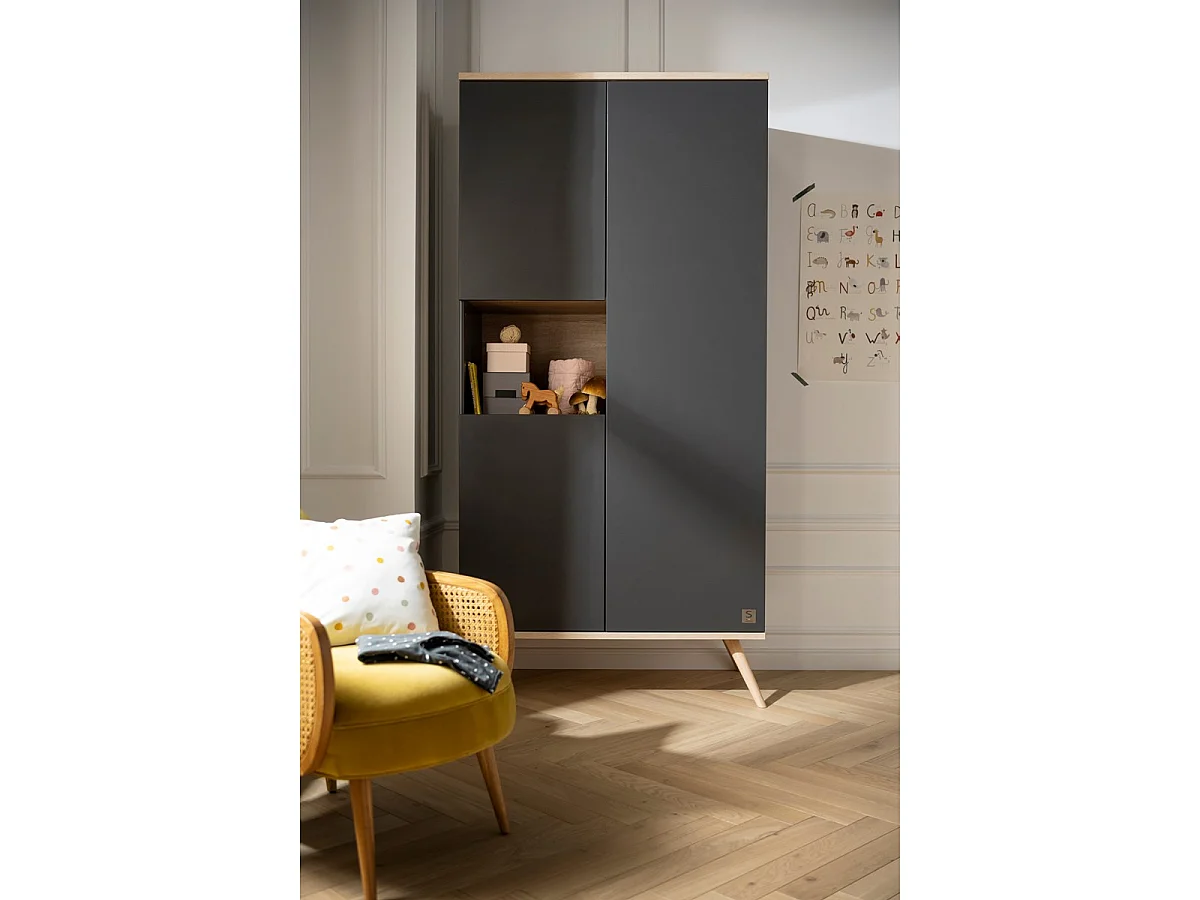 Armoire 3 portes 1 niche BOREALE - Sauthon Original