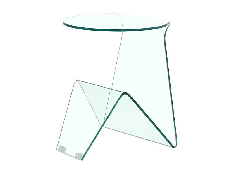 Bout de canapé Verre