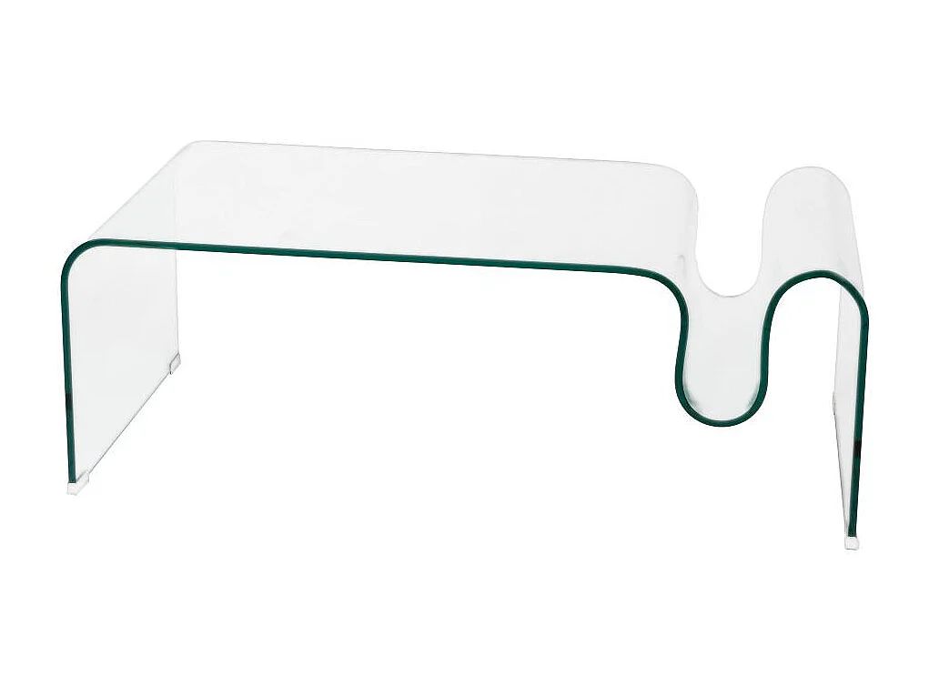 Table basse Vague en verre