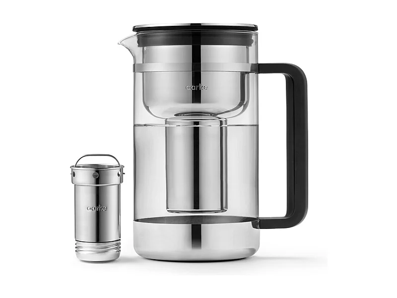 Carafe filtrante en verre