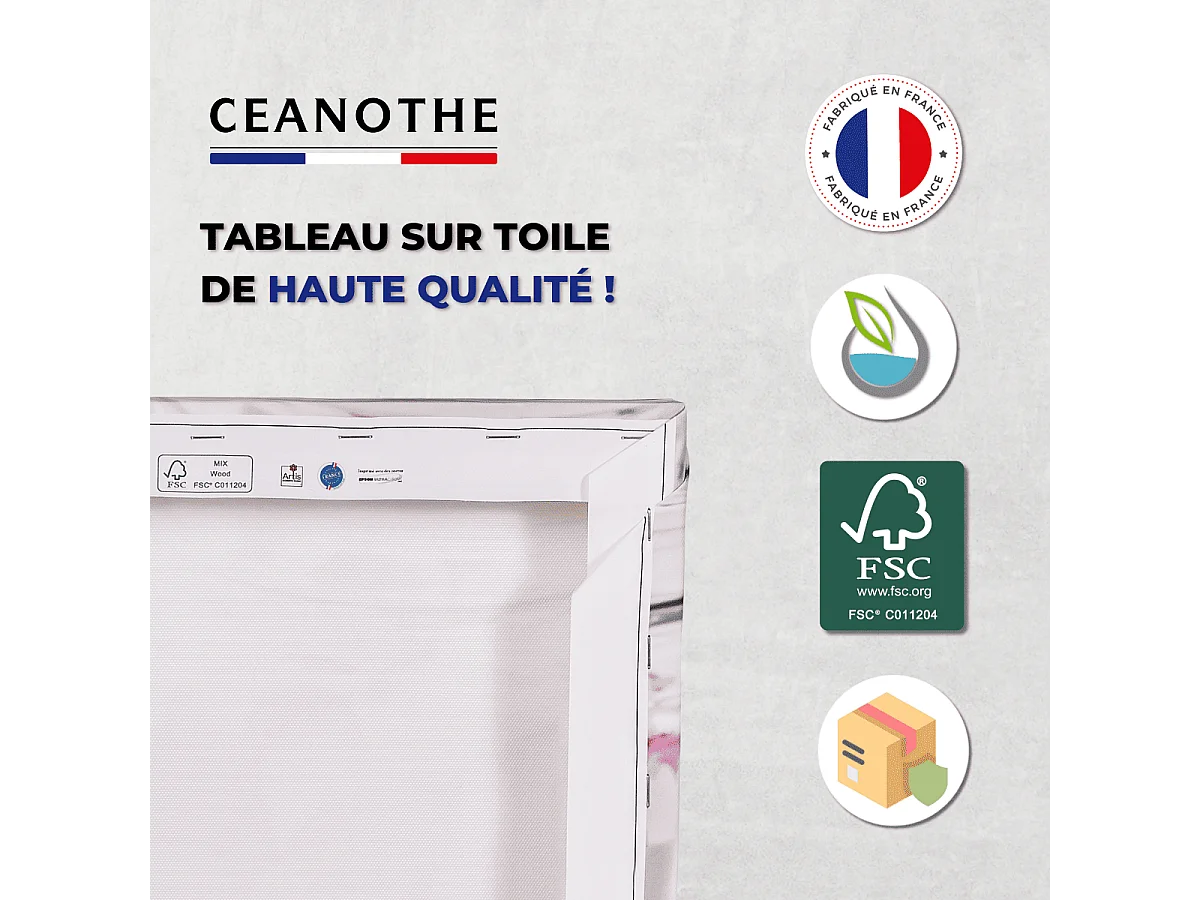 Tableau sur toile urban street 65x97 cm