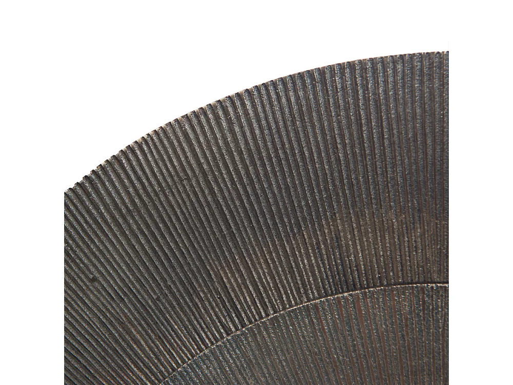 Décoration murale ronde en aluminium Ø60 cm