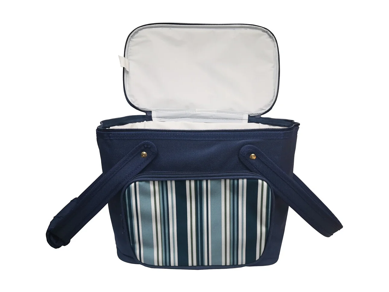 Sac isotherme 20l sac de transport glacière sac à lunch avec poignées bleu