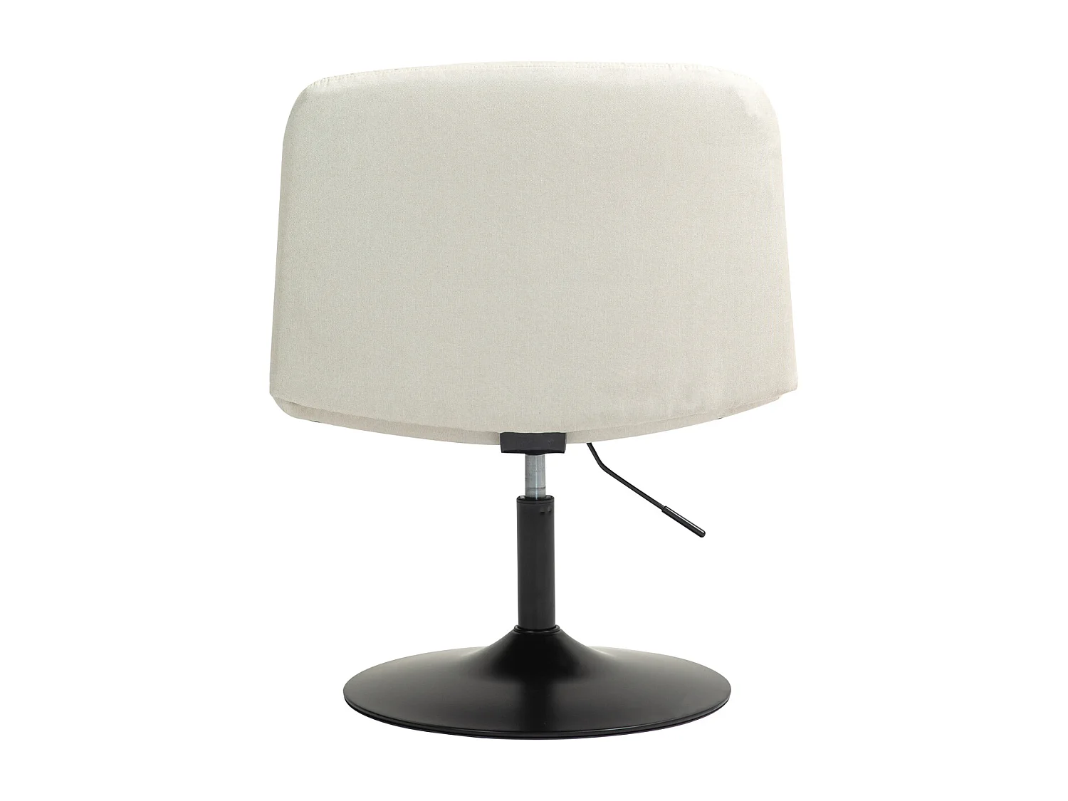 chaise longue EMILY chaise de relaxation réglable en hauteur rotative à 360° beige