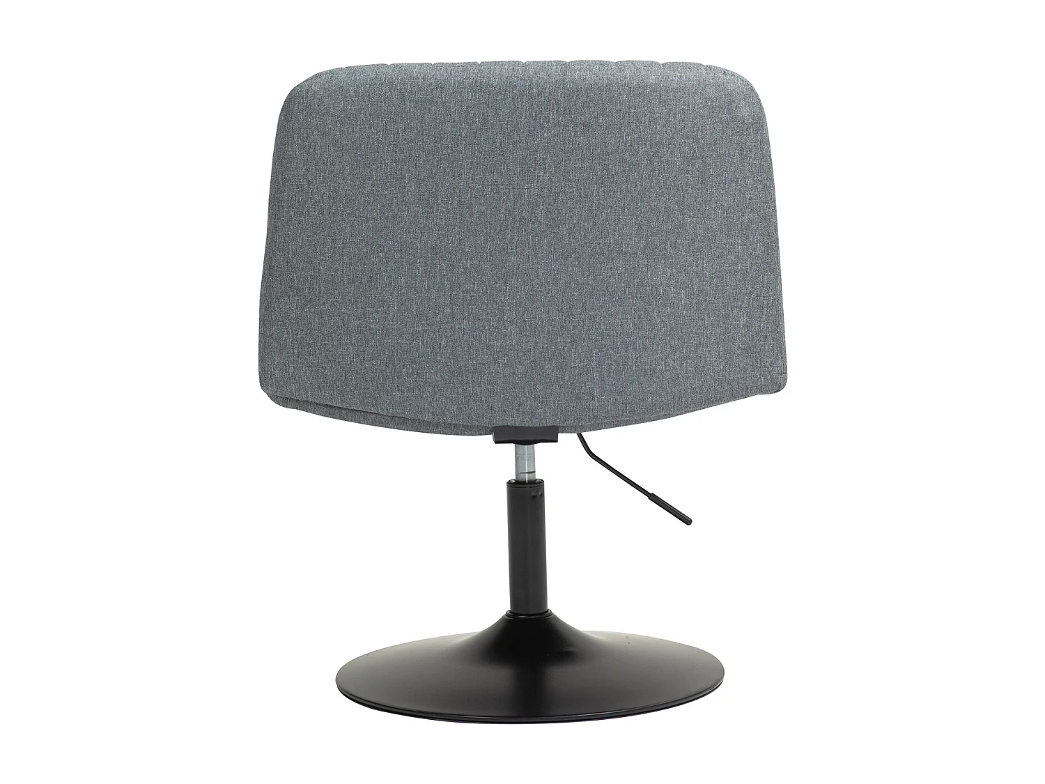 chaise longue EMILY chaise de relaxation réglable en hauteur rotative à 360° gris