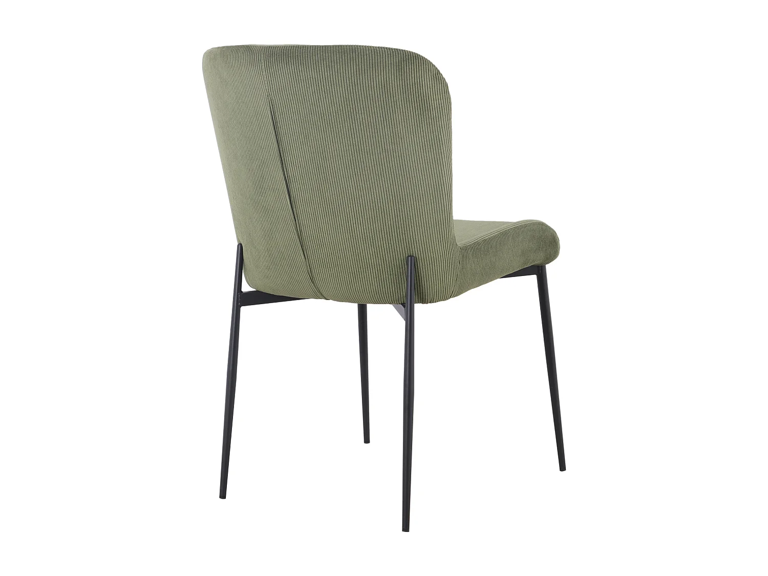 SVITA FREDDIE Lot de 2 chaises de salle à manger Vert