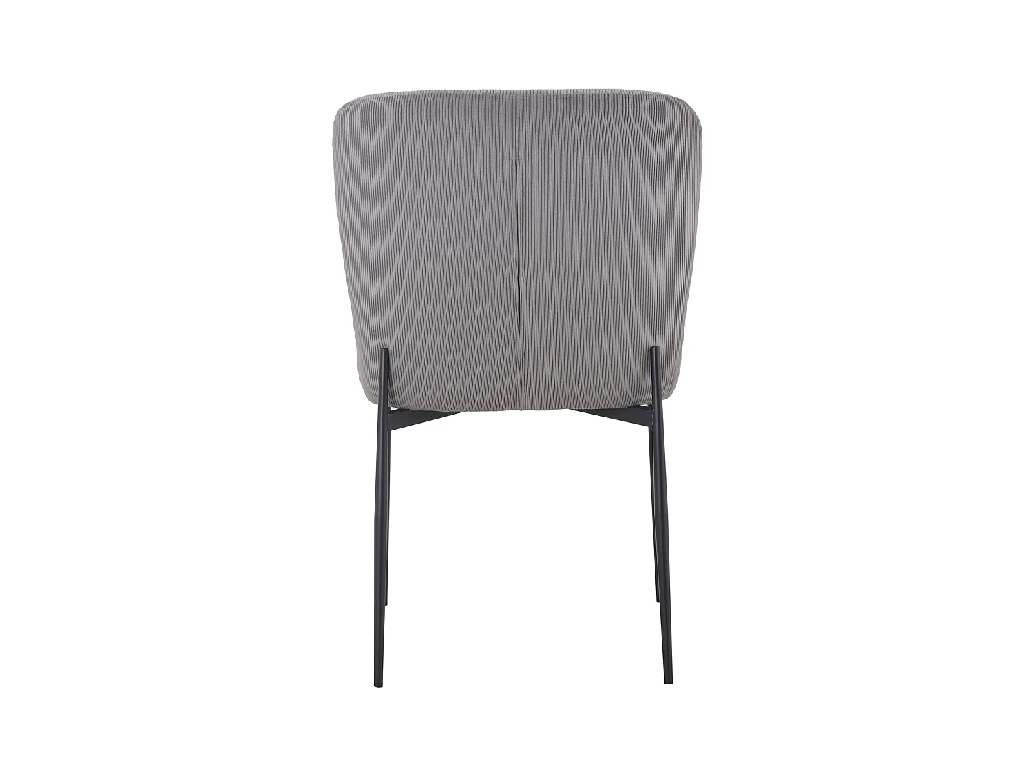 SVITA FREDDIE Lot de 2 chaises de salle à manger Gris Clair