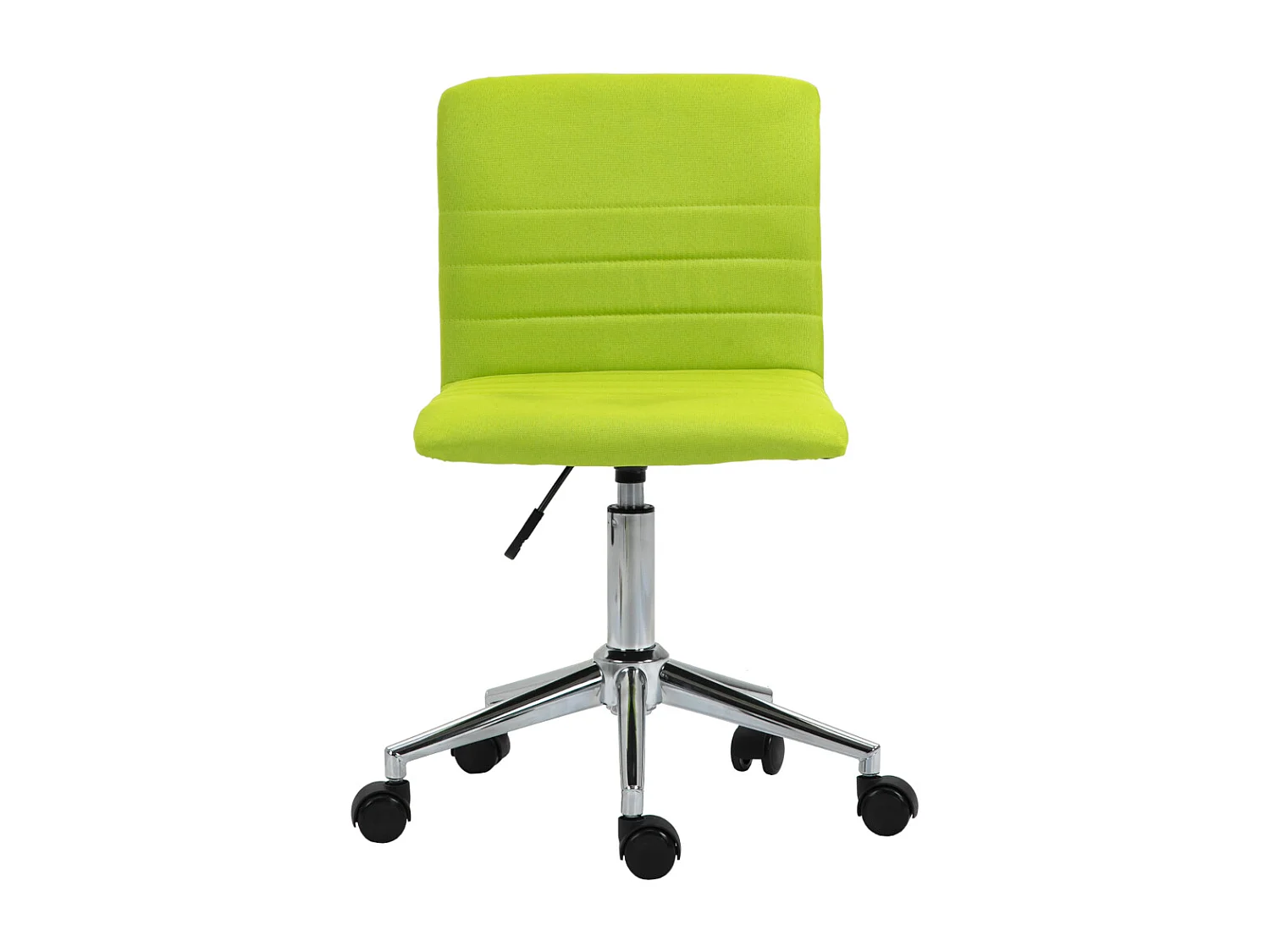 SVITA LINUS chaise de bureau chaise pivotante pour enfant chaise de bureau chambre d'enfant revêtement en tissu vert