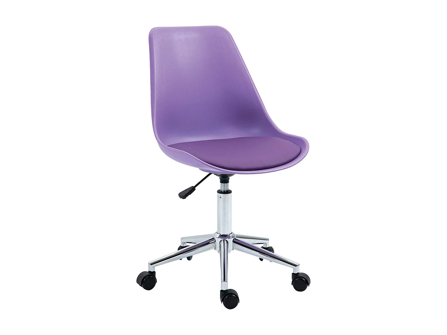 SVITA EDDY chaise de bureau pour enfants chaise pivotante chaise de bureau pour enfants violet