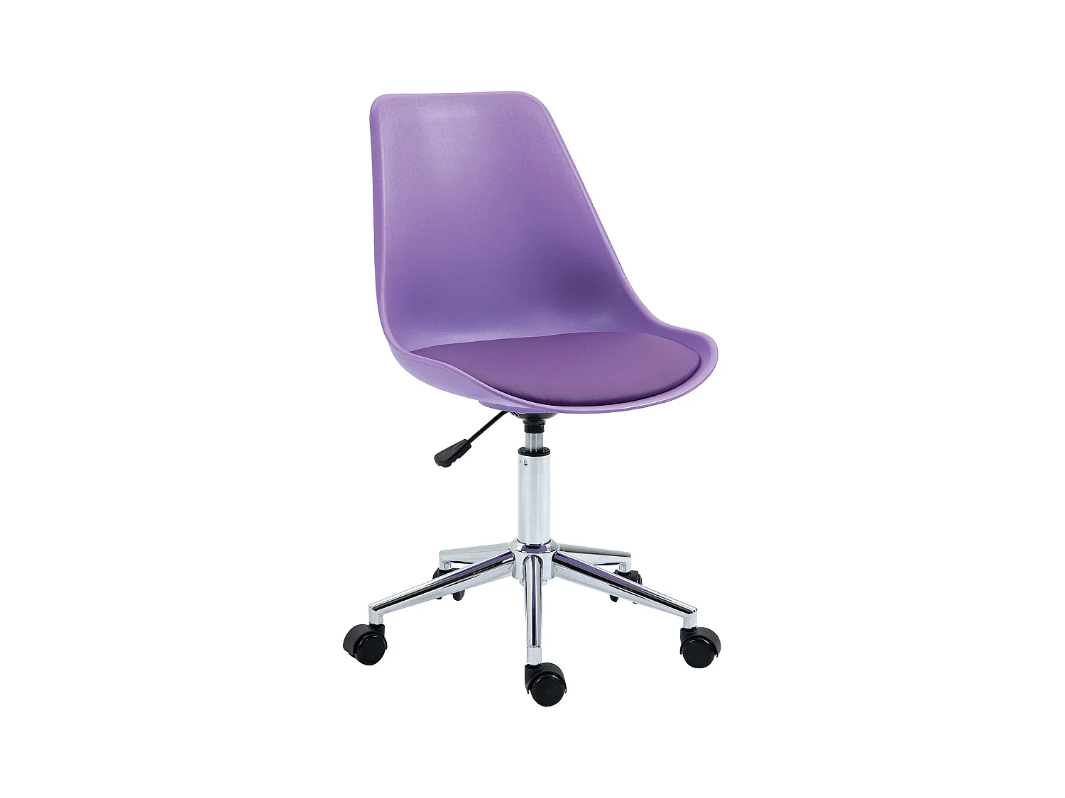 SVITA EDDY chaise de bureau pour enfants chaise pivotante chaise de bureau pour enfants violet