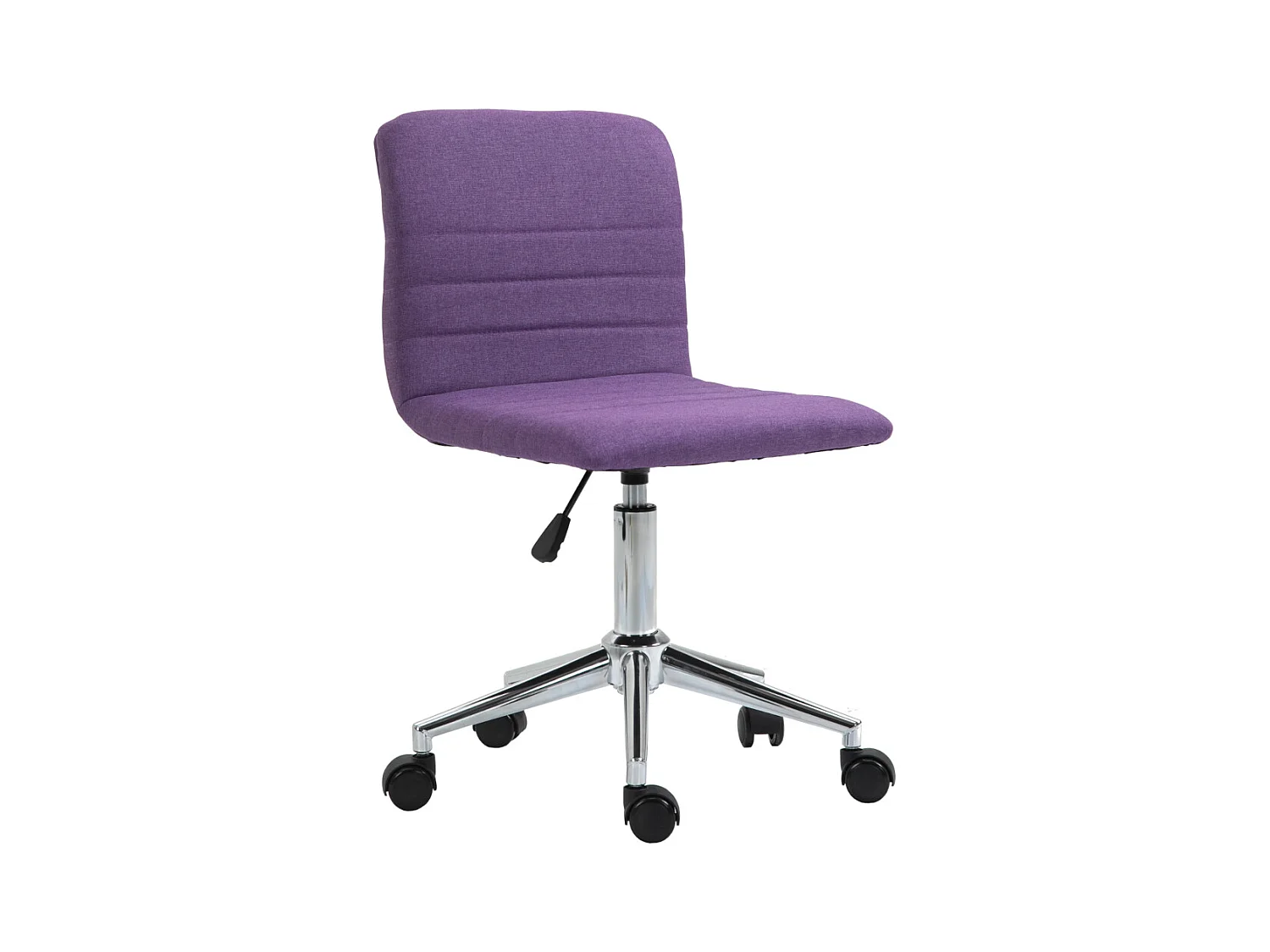 SVITA LINUS chaise de bureau chaise pivotante pour enfant chaise de bureau chambre d'enfant housse en tissu violet