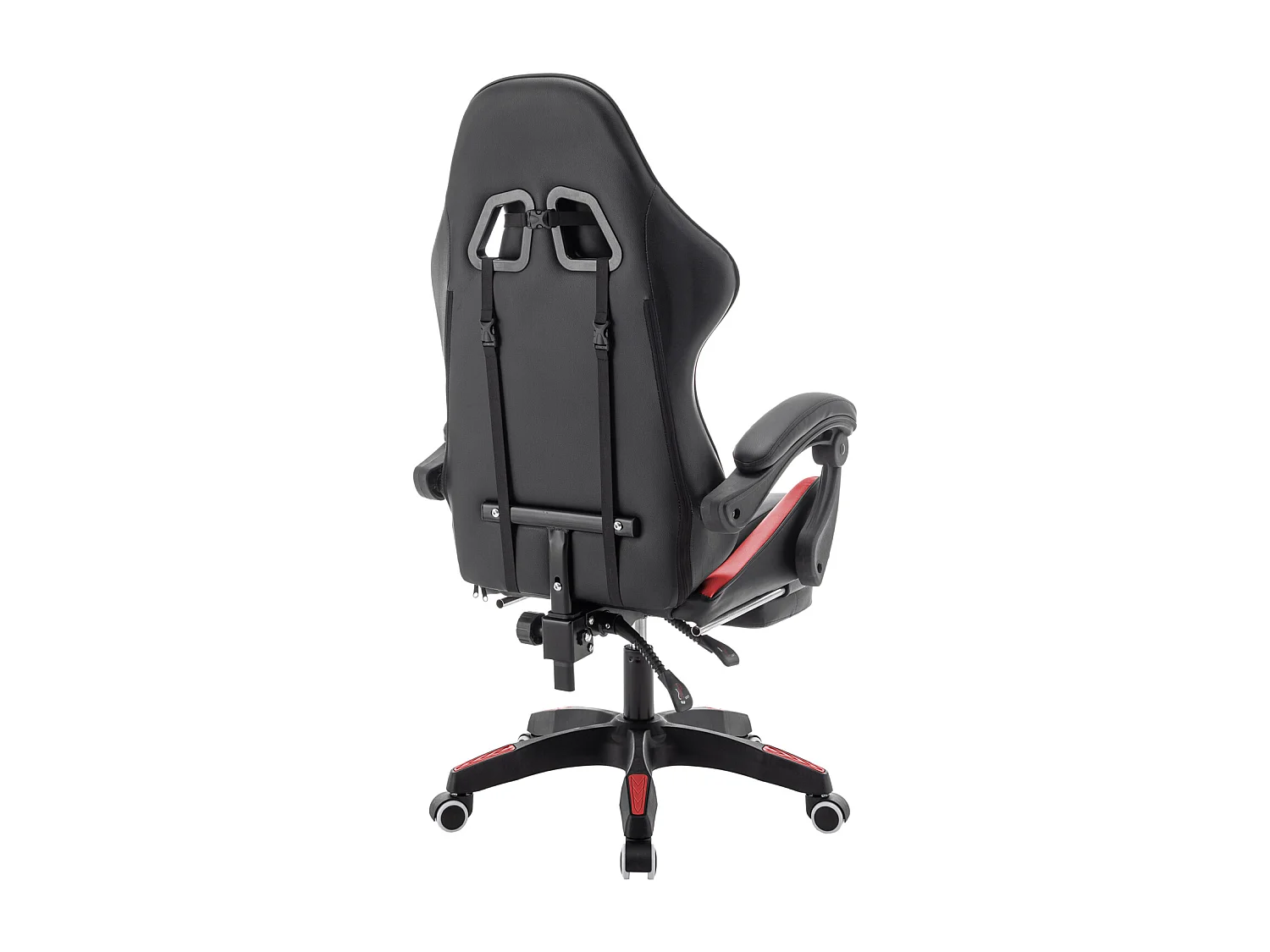 SVITA X-Stream chaise de jeu avec repose-pieds fauteuil de direction ergonomique rouge