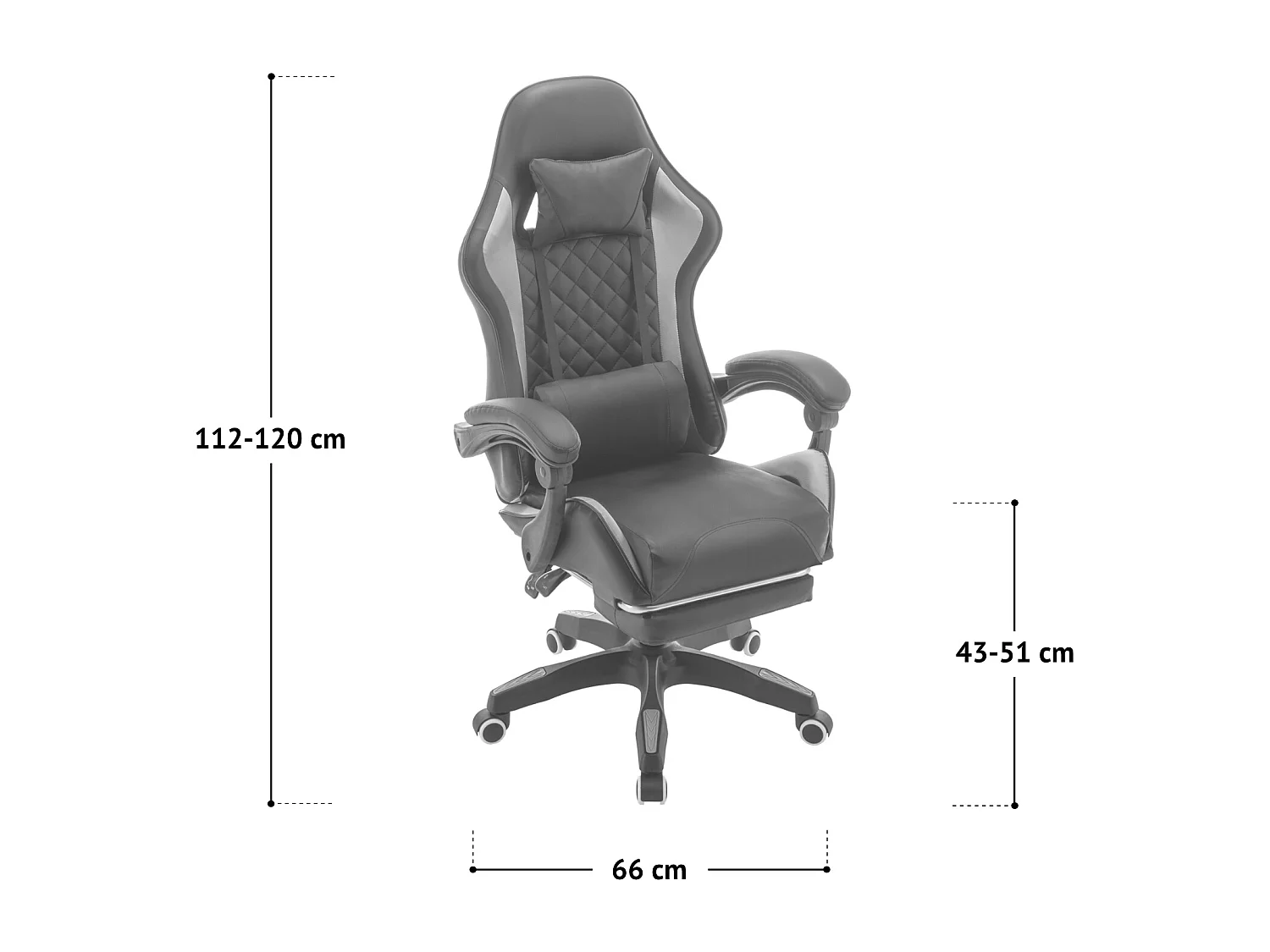 SVITA X-Stream chaise de jeu avec repose-pieds fauteuil de direction ergonomique rouge
