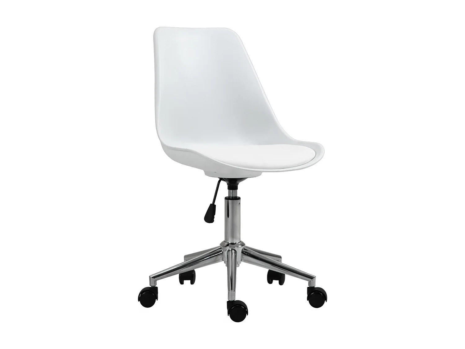 SVITA EDDY chaise de bureau pour enfants chaise pivotante chaise de bureau pour enfants blanc