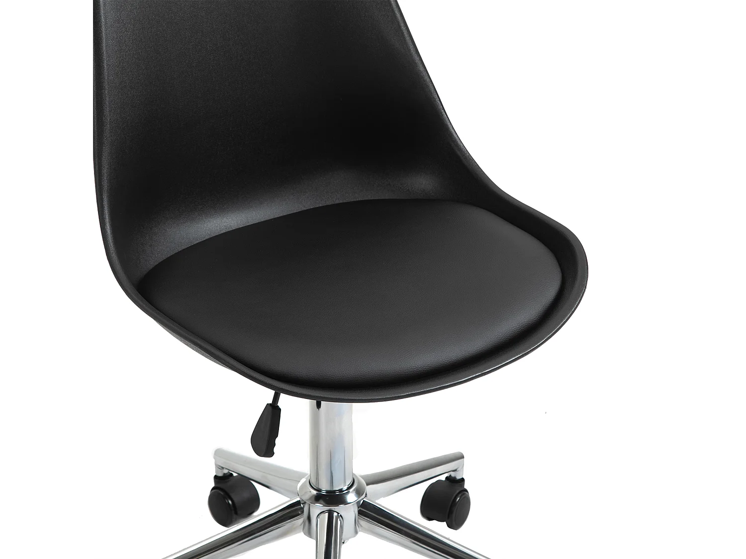 SVITA EDDY chaise de bureau pour enfants chaise pivotante chaise de bureau pour enfants noir