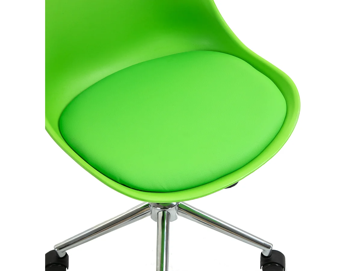 SVITA EDDY chaise de bureau pour enfants chaise pivotante chaise de bureau pour enfants vert