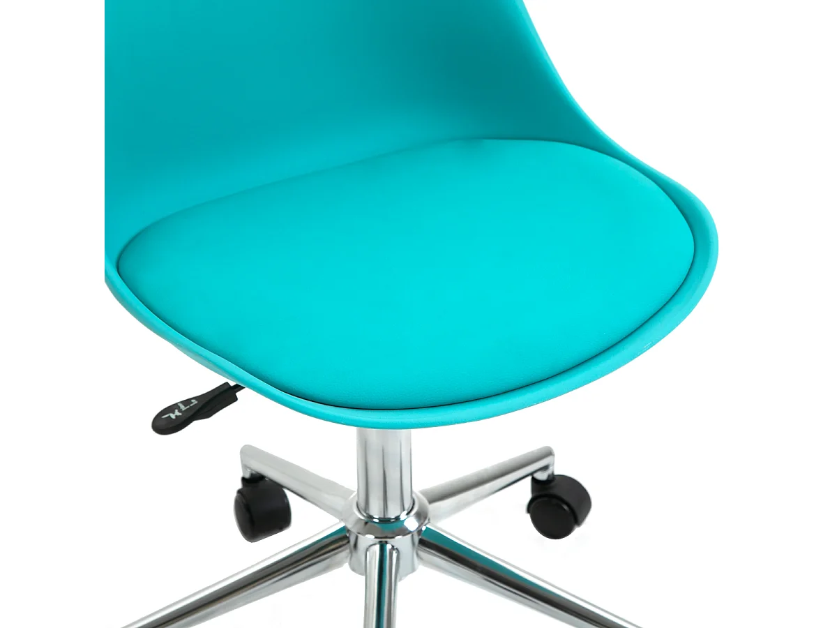 SVITA EDDY chaise de bureau pour enfants chaise pivotante chaise de bureau pour enfants turquoise