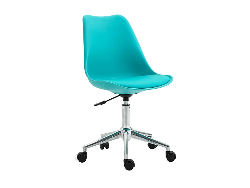 SVITA EDDY chaise de bureau pour enfants chaise pivotante chaise de bureau pour enfants turquoise