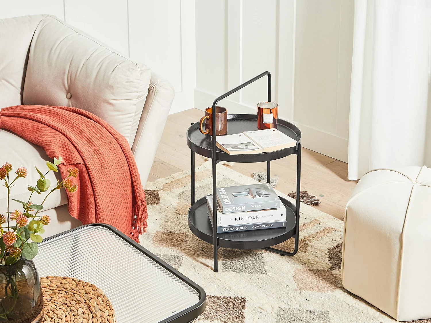 Table d'appoint EVART Noir