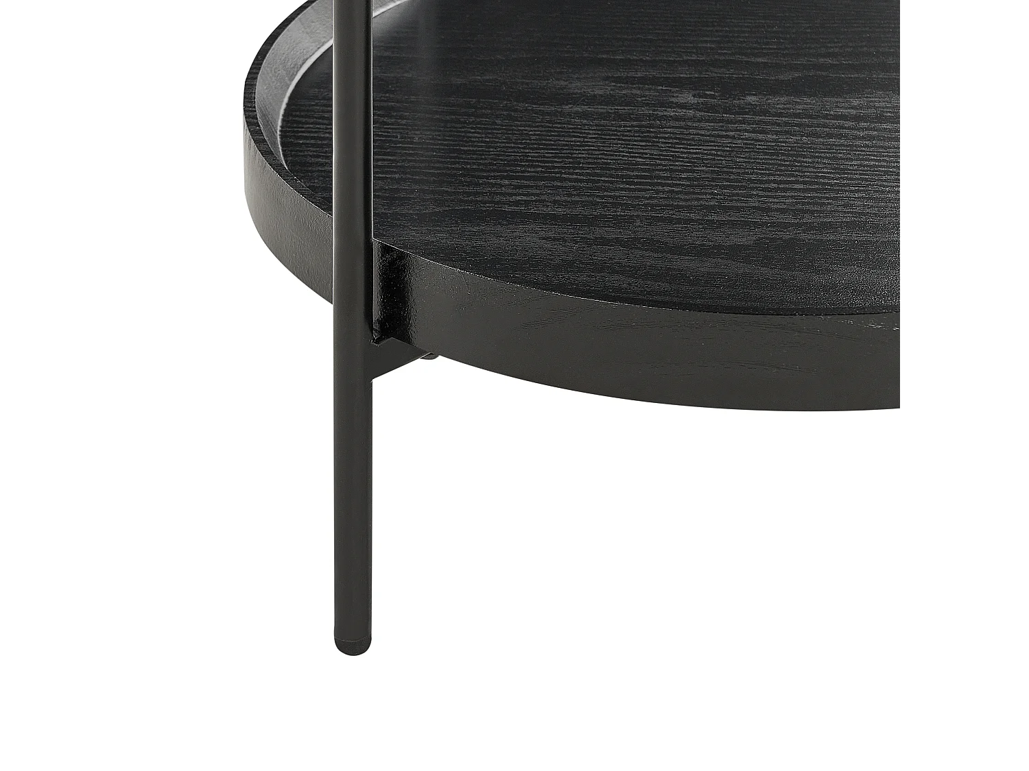 Stolik pomocniczy EVART MDF Czarny