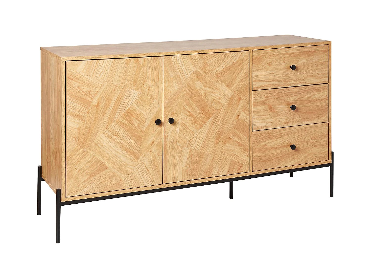Commode 2 portes ARIZONA Marron