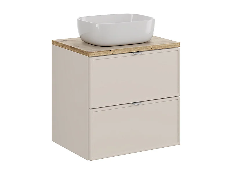 Mobile bagno con lavabo Alba cachemire 60cm