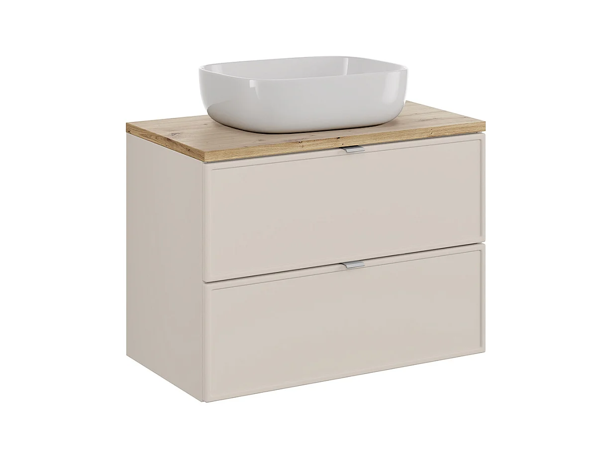 Alba Cachemire 80cm enkele wastafel