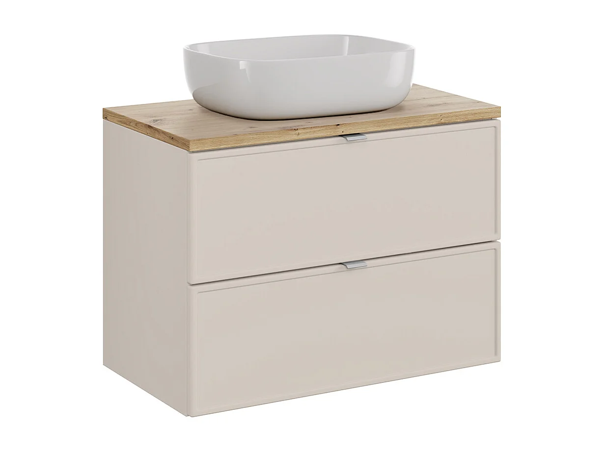 Meuble simple vasque 80cm Alba Cachemire