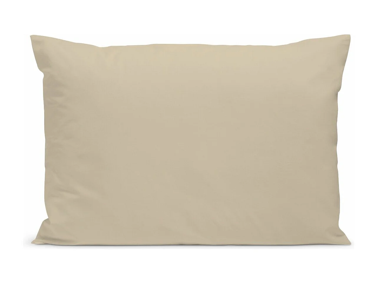 Taie d'oreiller 100% Percale de coton - Lin - 50x75cm