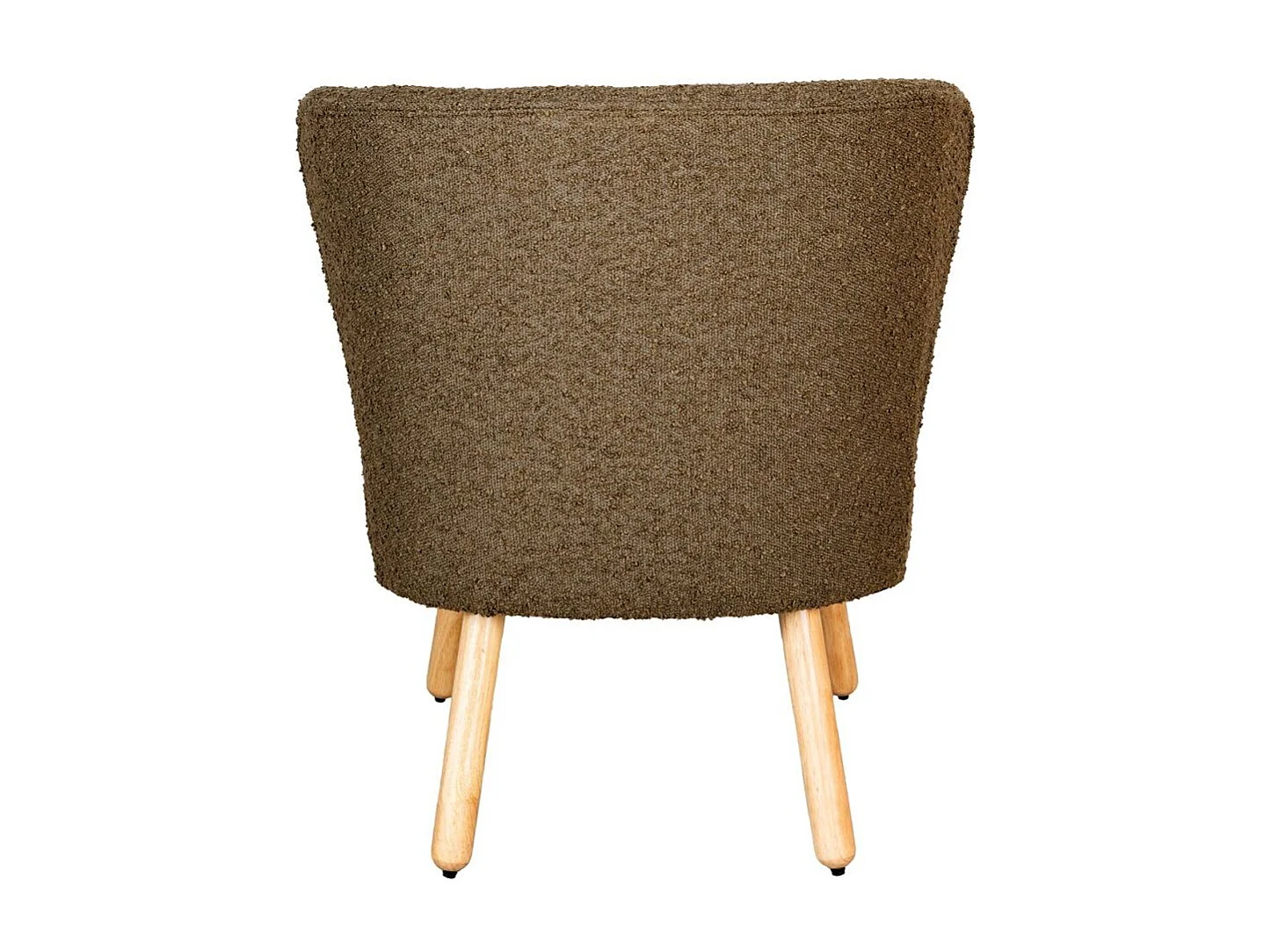 Fauteuil en bouclette coloré