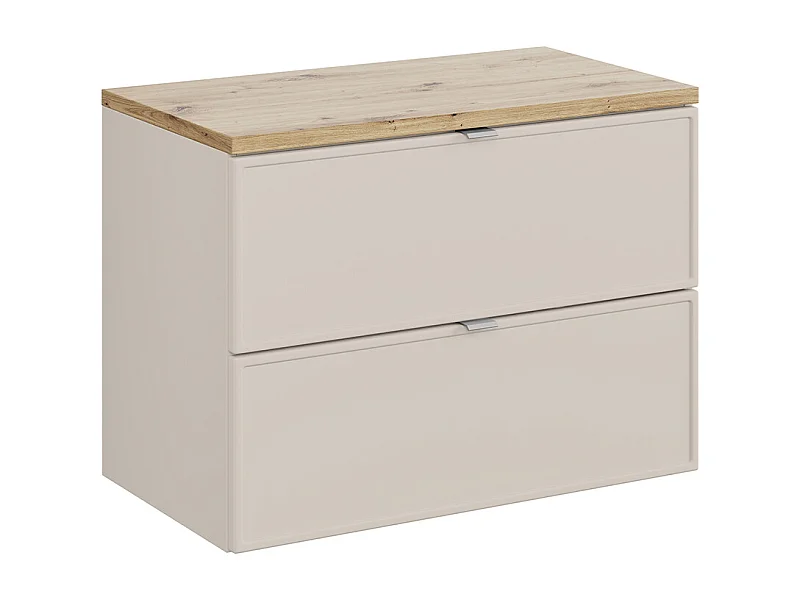 Alba Cachemire badmeubel 80cm badmeubelblad