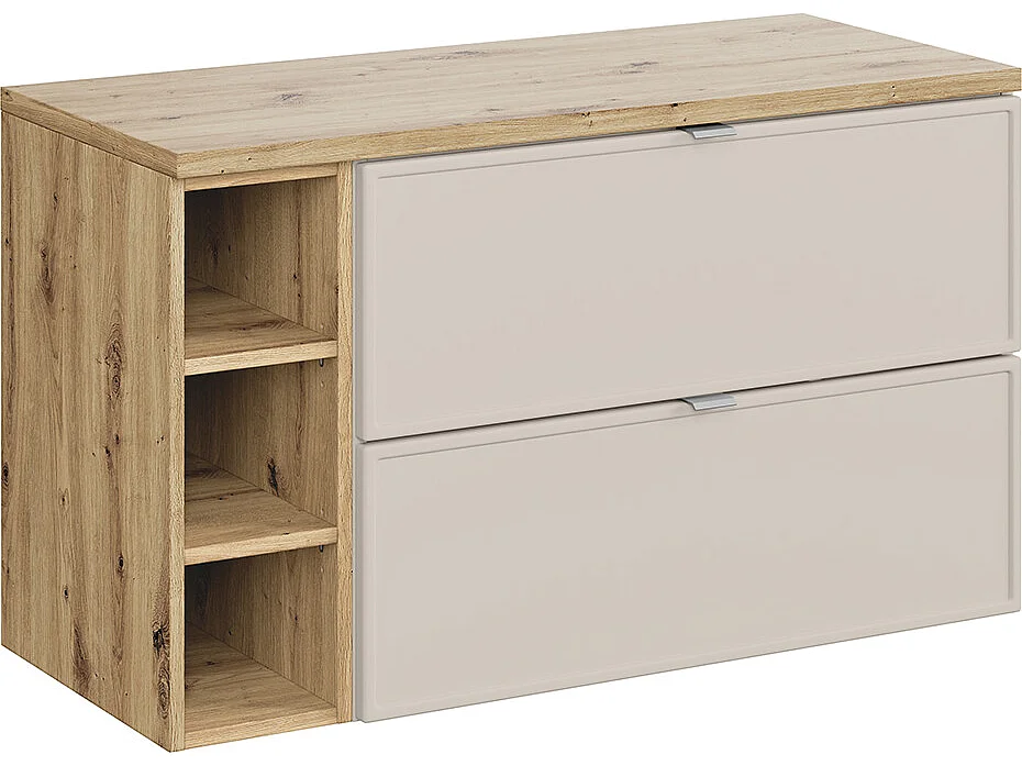 Mobile bagno senza lavabo Alba cachemire 100cm