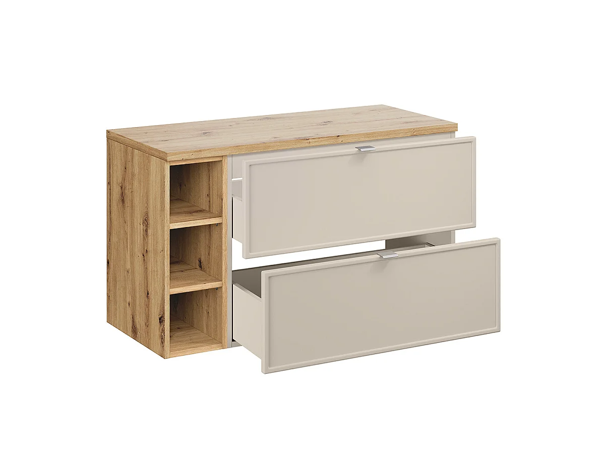 Alba Cachemire 100cm 3-niche vanity unit