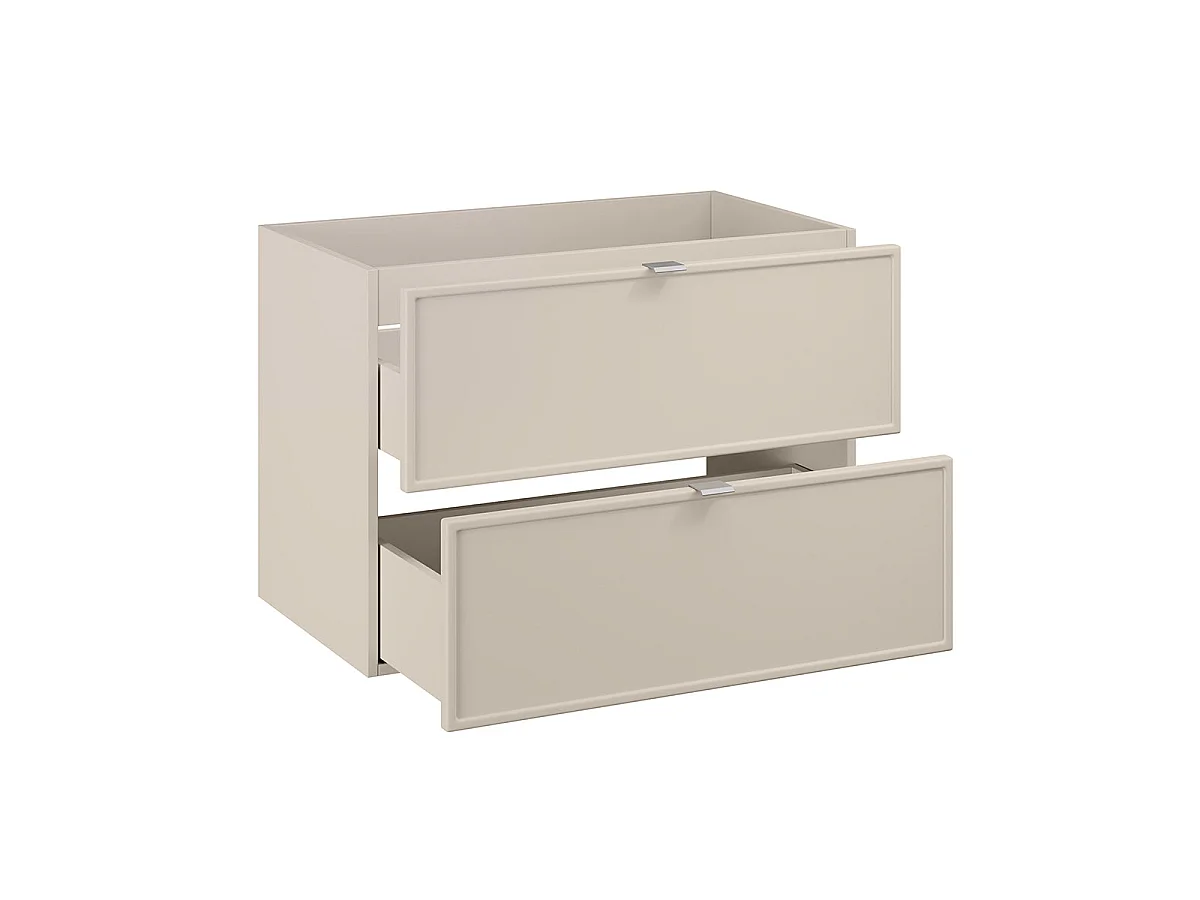 Meuble sottolavabo 80cm Alba Cachemire