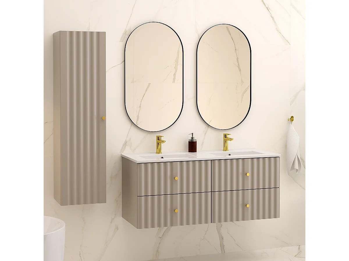 Izae Cachemire 120cm vanity unit