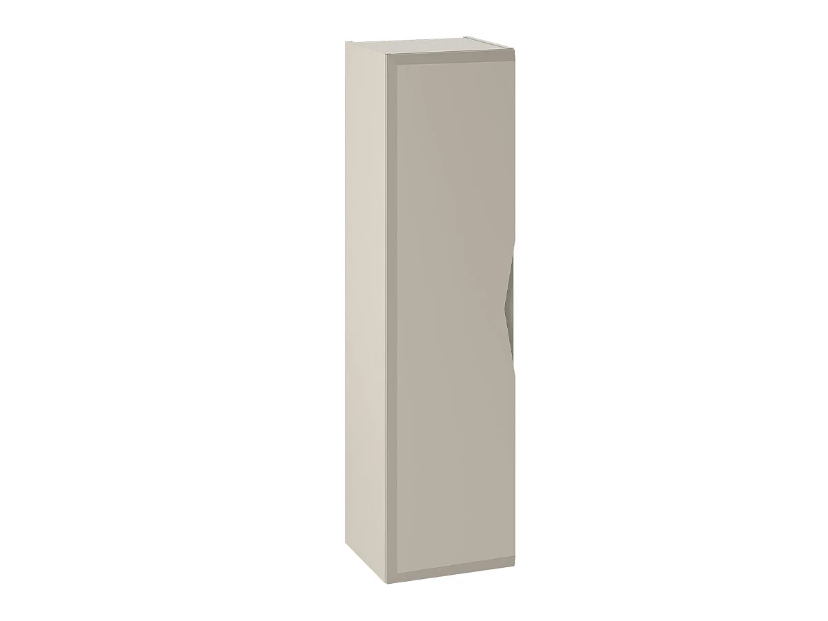 Ensemble meuble simple vasque encastrée 80cm et colonne Ellie Cachemire