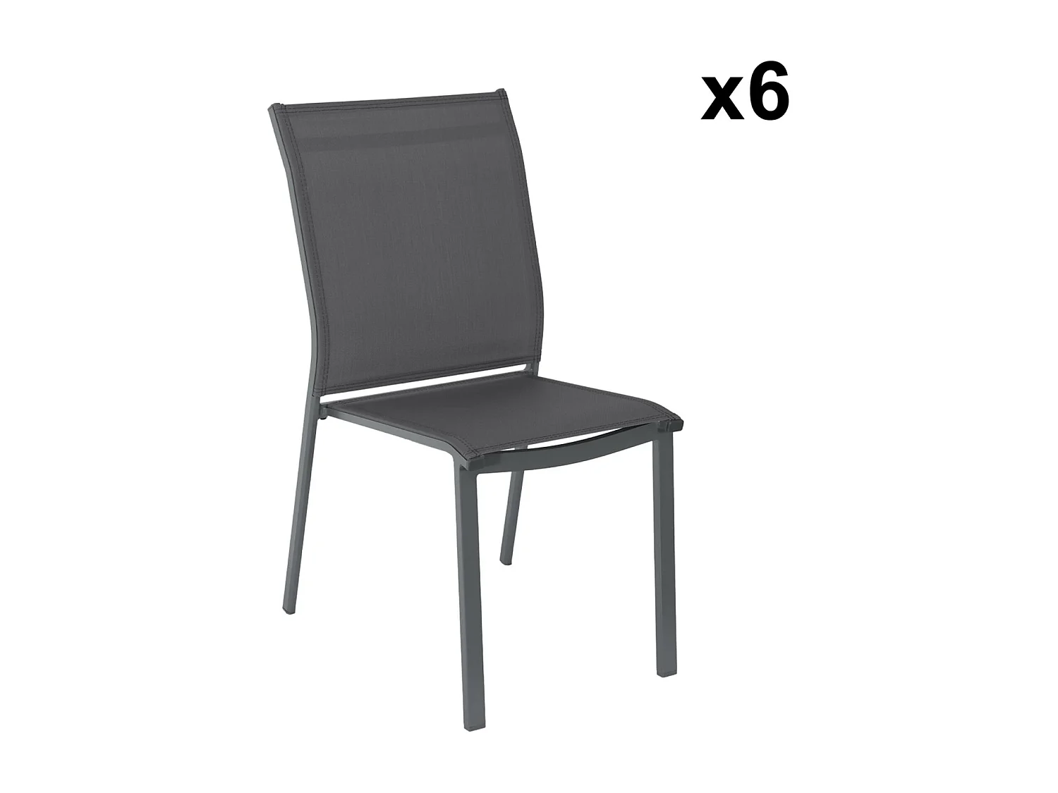 Tavolo da giardino allungabile in alluminio con 6 sedie e 2 poltrone,