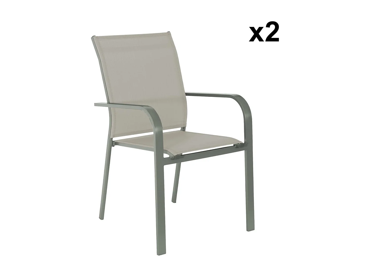 Tavolo da giardino allungabile in alluminio con 6 sedie e 2 poltrone,