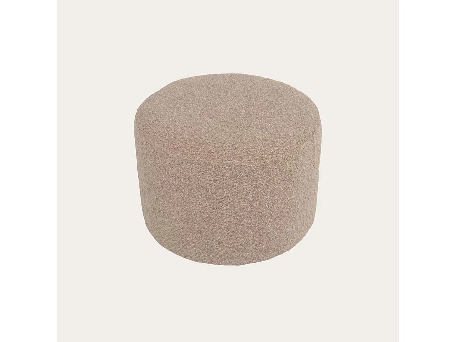 Puff tapissée tapissé Rose 60x42