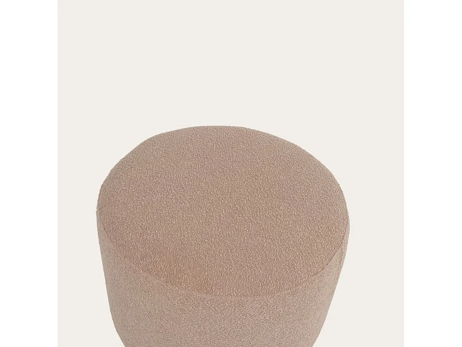 Puff tapissée tapissé Rose 60x42