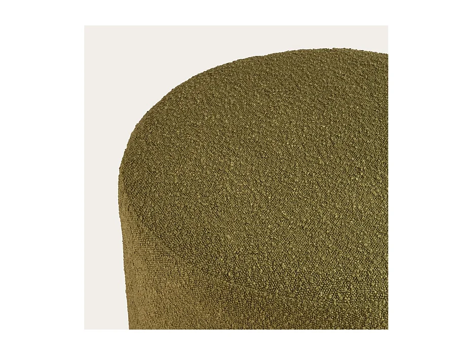 Puff tapissée tapissé Vert 60x42