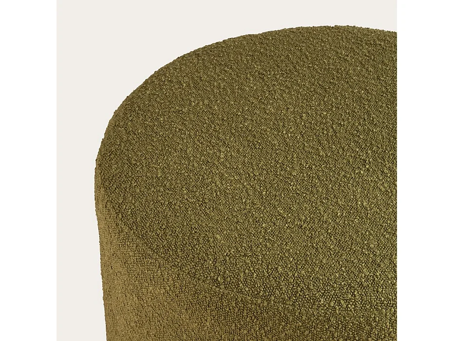 Puff tapissée tapissé Vert 60x42