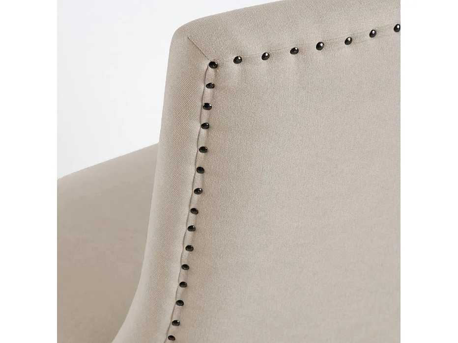 Pack de 6 chaises en bois Beige 54x90